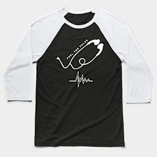 EchoStyle: Feel the Pulse, Hear the Wave Baseball T-Shirt